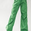  Pocketed Parachute Pants