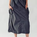  Cargo Pocket Maxi Skirt