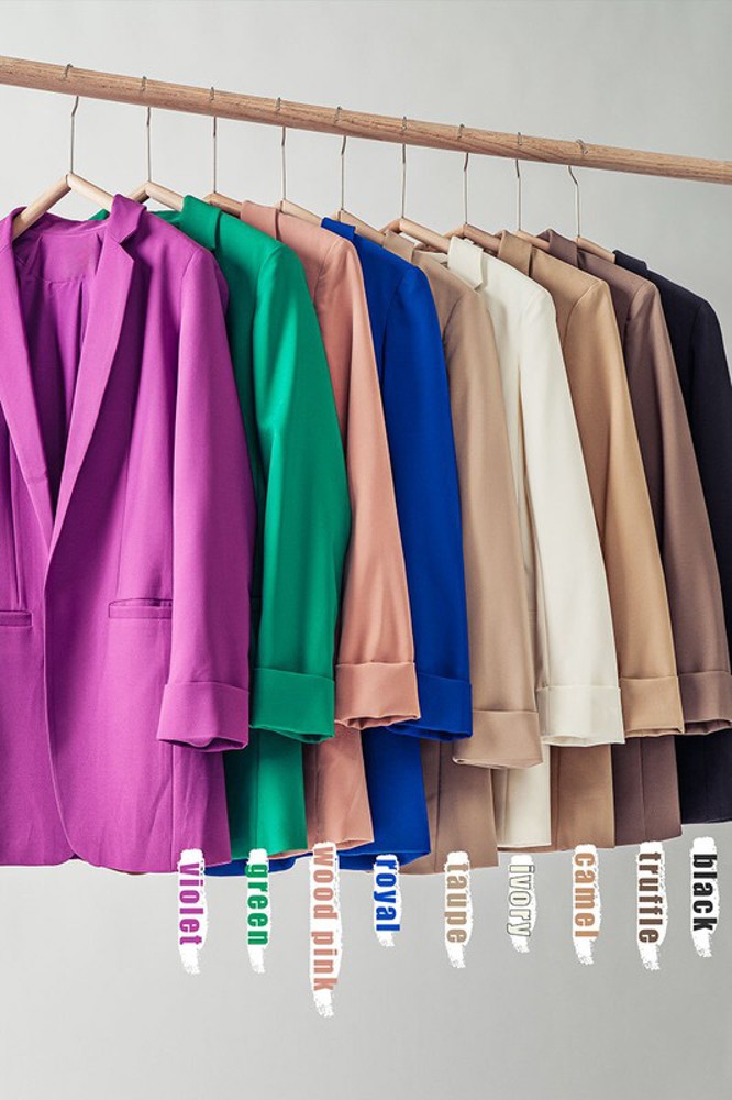 Perfect Basic Blazer / S-XL / 9 Colors