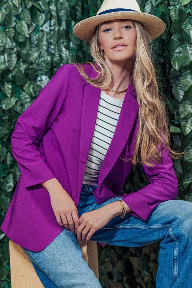 Perfect Basic Blazer / S-XL / 9 Colors