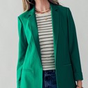 Green Small Perfect Basic Blazer / S-XL / 9 Colors