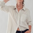  Corduroy Button-Down Long Sleeve Shirt