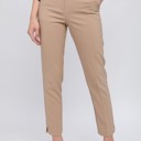  Solid Straight Leg Trouser Pants / S-XL