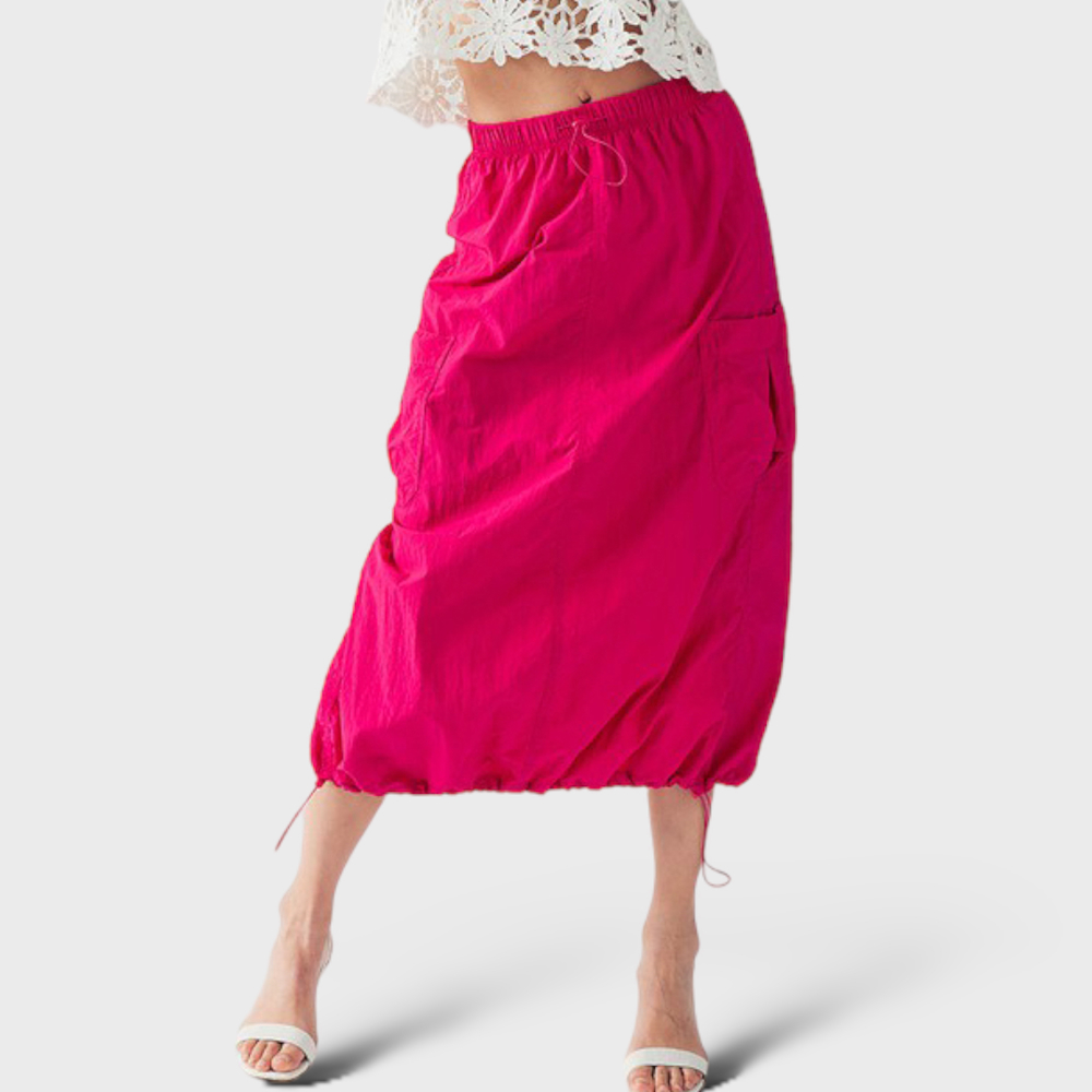 Cargo Pocket Maxi Skirt