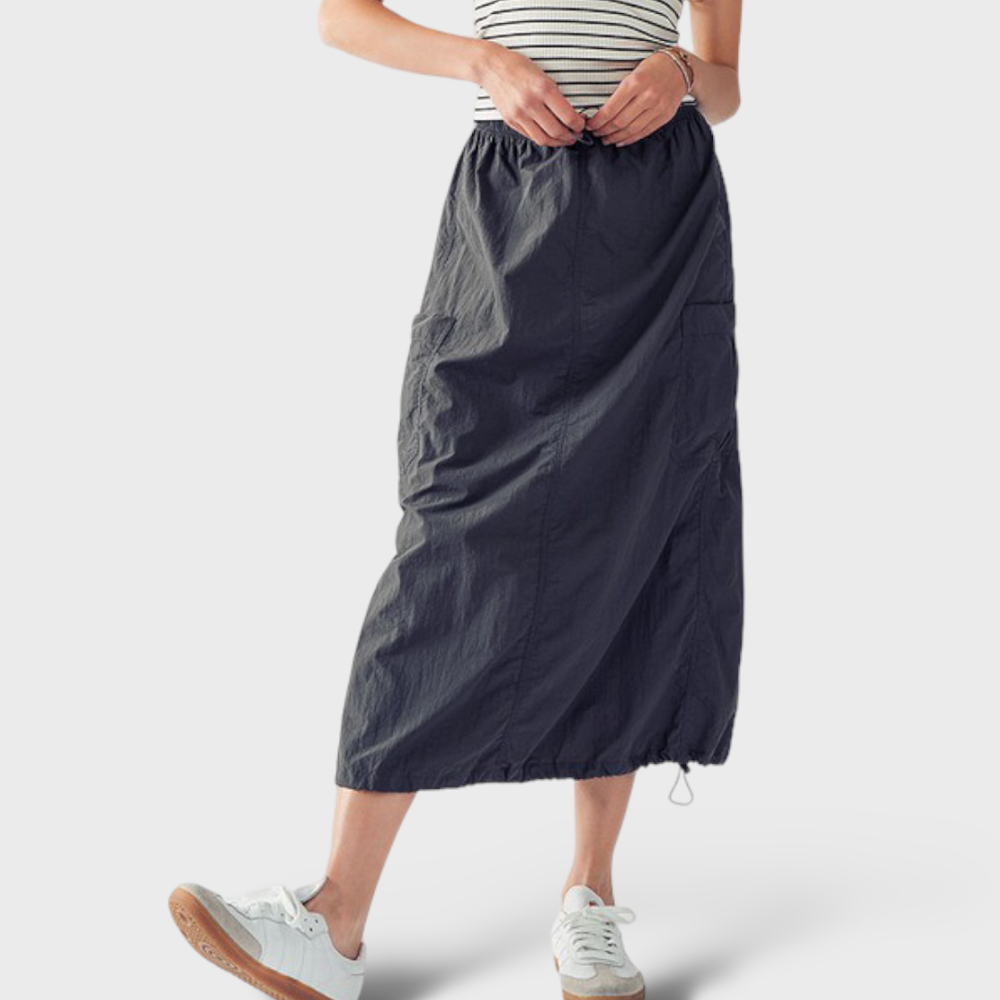 Cargo Pocket Maxi Skirt