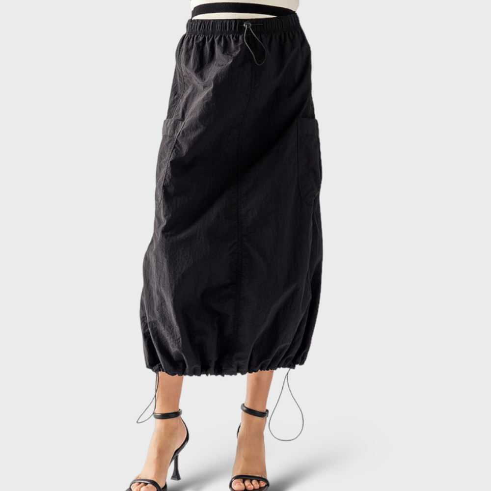 Cargo Pocket Maxi Skirt