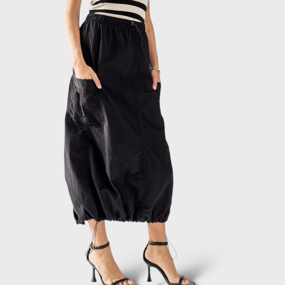 Cargo Pocket Maxi Skirt