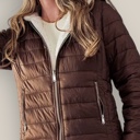 Cocoa Small Cozy Sherpa Fleece-Lined Reversible Hooded Puffer Jacket