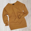  Waffled Long Sleeve Sweater