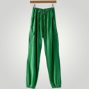  Cargo Utility Drawstring Jogger Pants