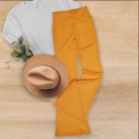  Wide Band Flare Pants S-XL