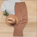  Wide Band Flare Pants S-XL