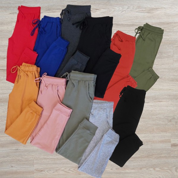 Drawstring Joggers With Pockets S-3X