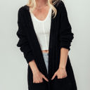  Chenille Cable Knit Ribbed Open Front Cardigan / 9 Colors