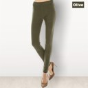 Olive One Size Fits Most Premium Stretch Jeans / 0-3X