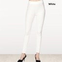 White One Size Fits Most Premium Stretch Jeans / 0-3X