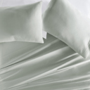 California King Green Mist 300 Thread Count Cotton Sheet Set in Essential Colors