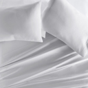 California King Light Gray 300 Thread Count Cotton Sheet Set in Essential Colors