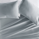 Full/Double Blue 300 Thread Count Cotton Sheet Set in Essential Colors