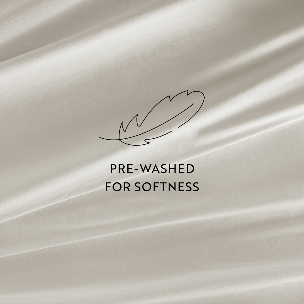 300 Thread Count Cotton Sheet Set in Essential Colors