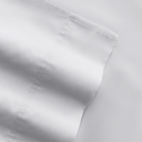 Full/Double Light Gray 300 Thread Count Cotton Sheet Set in Essential Colors