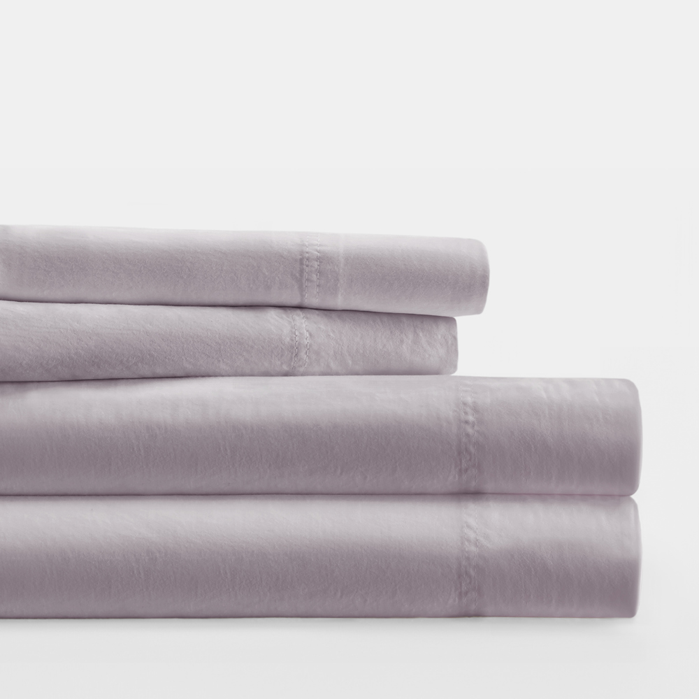 300 Thread Count Cotton Sheet Set in Essential Colors