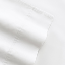 Full/Double White 300 Thread Count Cotton Sheet Set in Essential Colors