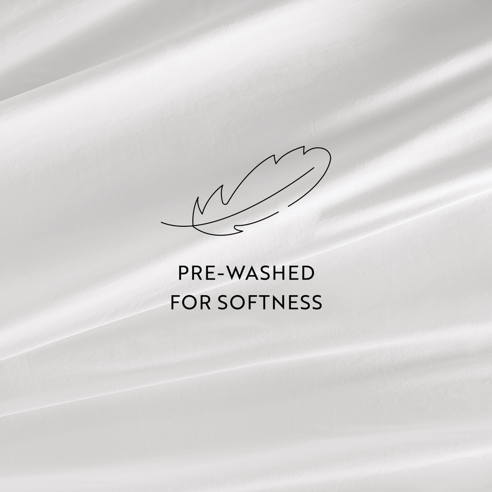 300 Thread Count Cotton Sheet Set in Essential Colors