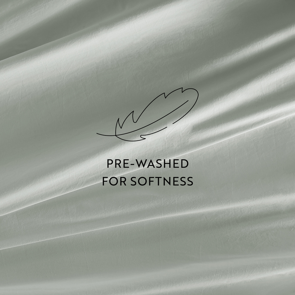 300 Thread Count Cotton Sheet Set in Essential Colors