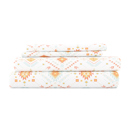 California King Aztec Dreams Coral Patterned Ultra-Soft Bed Sheet Set - Bohemian Patterns