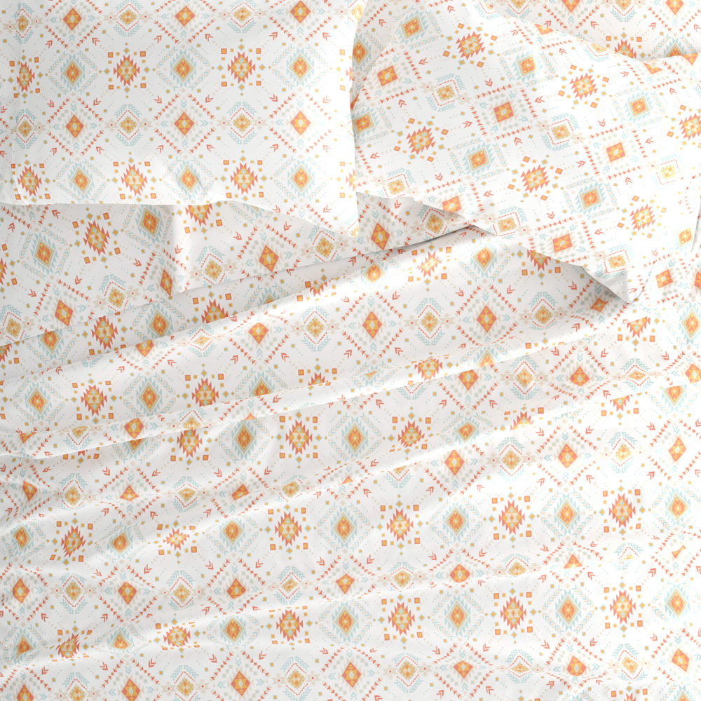 Patterned Ultra-Soft Bed Sheet Set - Bohemian Patterns