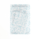 California King Burst of Vines Light Blue Patterned Ultra-Soft Bed Sheet Set - Bohemian Patterns