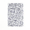 California King Burst of Vines Navy Patterned Ultra-Soft Bed Sheet Set - Bohemian Patterns