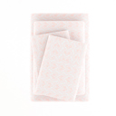 California King Classic in Pink Patterned Ultra-Soft Bed Sheet Set - Classic Patterns