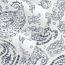 Full/Double Coarse Paisley Navy Patterned Ultra-Soft Bed Sheet Set - Classic Patterns