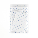 California King Lily Navy Patterned Ultra-Soft Bed Sheet Set - Classic Patterns