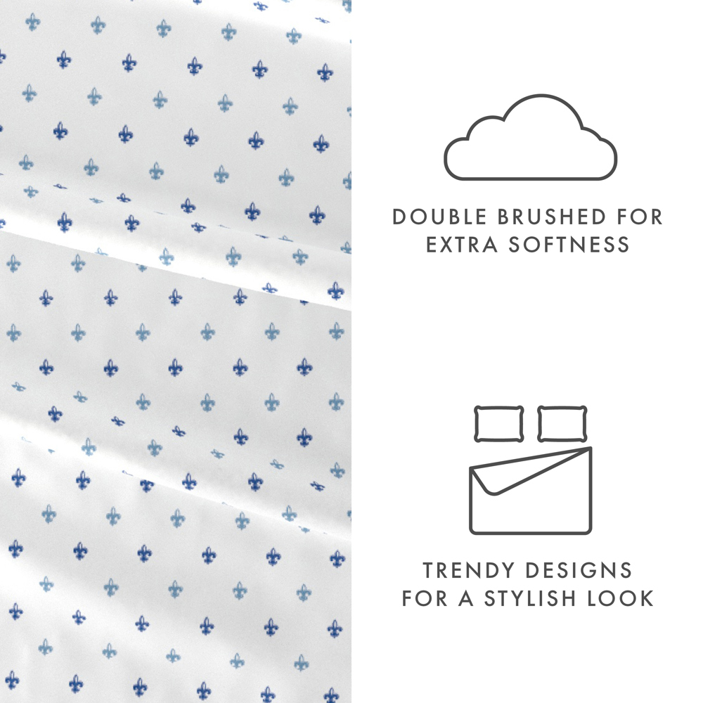 Patterned Ultra-Soft Bed Sheet Set - Classic Patterns