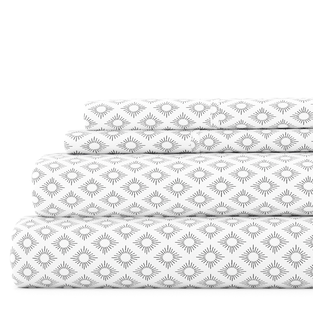 Patterned Ultra-Soft Bed Sheet Set - Classic Patterns