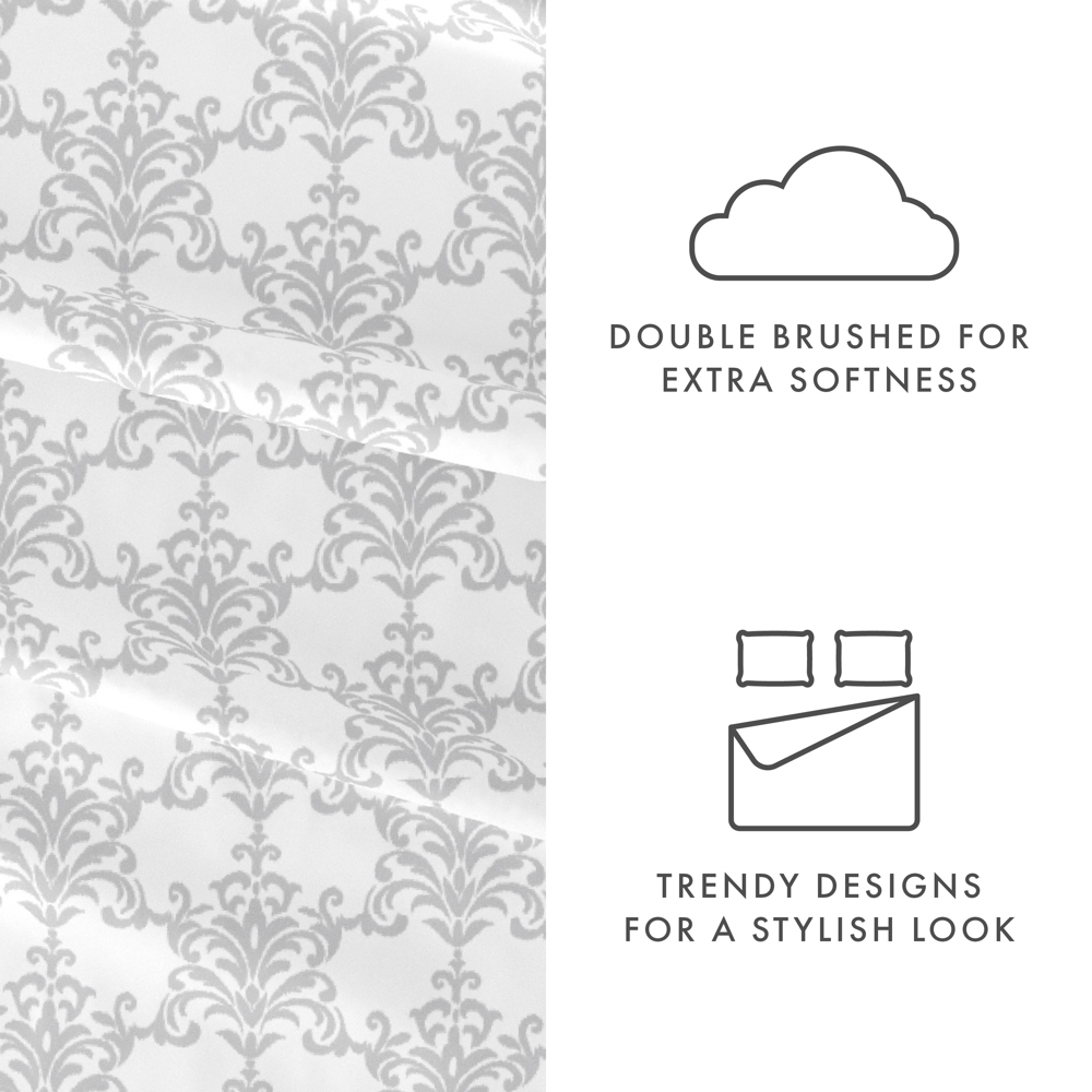 Patterned Ultra-Soft Bed Sheet Set - Classic Patterns