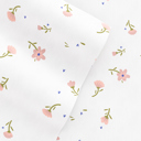 California King Soft Floral Pink Patterned Ultra-Soft Bed Sheet Set - Classic Patterns