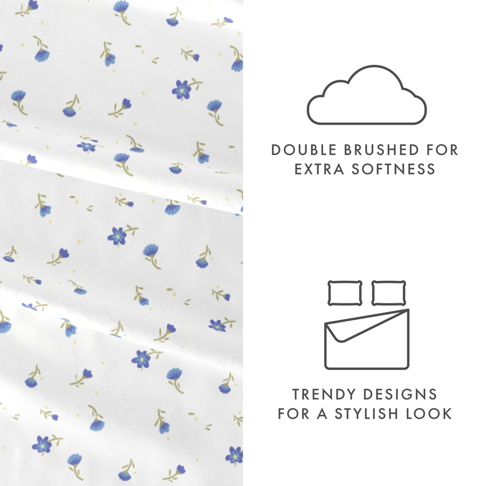 Patterned Ultra-Soft Bed Sheet Set - Classic Patterns