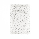 California King Spotted Leaves Light Gray Patterned Ultra-Soft Bed Sheet Set - Classic Patterns