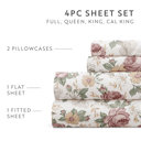  Patterned Ultra-Soft Bed Sheet Set - Delicate Blossoms