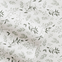 California King Tossed Foliage Eucalyptus Patterned Ultra-Soft Bed Sheet Set - Delicate Blossoms