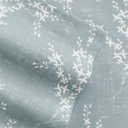 California King Distressed Willow Blue Patterned Ultra-Soft Bed Sheet Set - Delicate Details