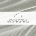 Full/Double Modern Circles Green Mist Patterned Ultra-Soft Bed Sheet Set - Delicate Details