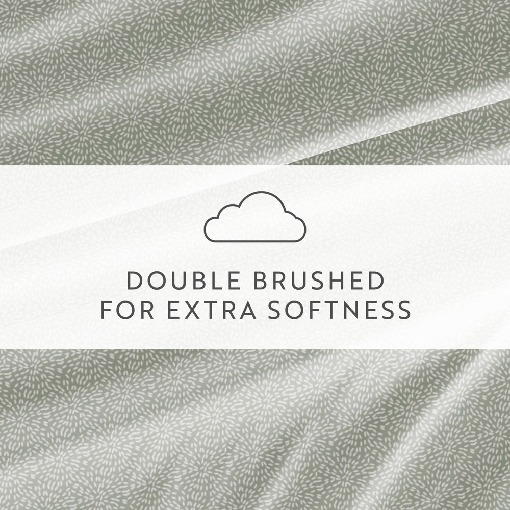 Patterned Ultra-Soft Bed Sheet Set - Delicate Details