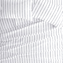 Full/Double Distressed Field Stripe Navy Patterned Ultra-Soft Bed Sheet Set - Dots and Stripes