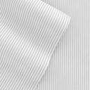 California King Pinstriped Light Gray Patterned Ultra-Soft Bed Sheet Set - Dots and Stripes