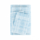 California King Polka Dot Aqua Patterned Ultra-Soft Bed Sheet Set - Dots and Stripes